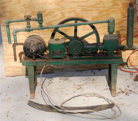 Antique Electric Water Pump 6762 Of Antique Hit And Miss Engine