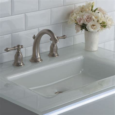 Choose from a wide selection of great styles and finishes. Balletto Collection Vanity Glass Top w/ Integrated Sink or ...