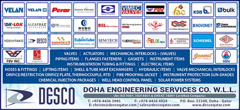 Doha Engineering Services Co Wll Desco In Doha Qatar