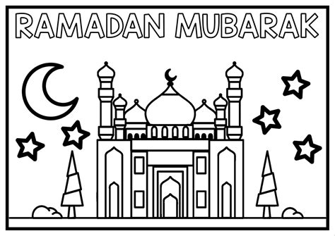 50 Ramadan Ausmalbilder Kostenlose Blätter Zum Ausdrucken Für Kinder