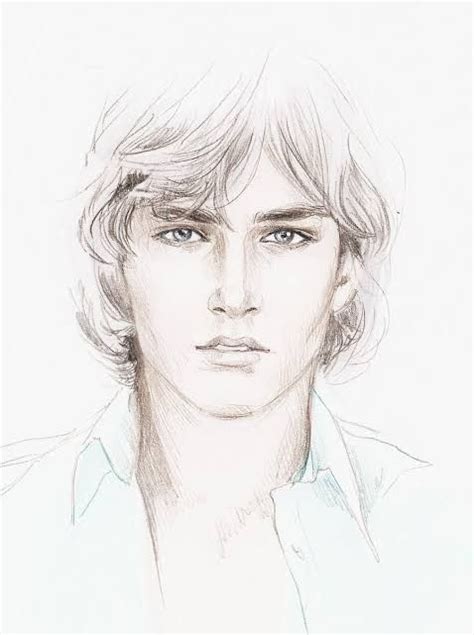 Pin By Geraldine Tippins On Art Male Face Drawing Face