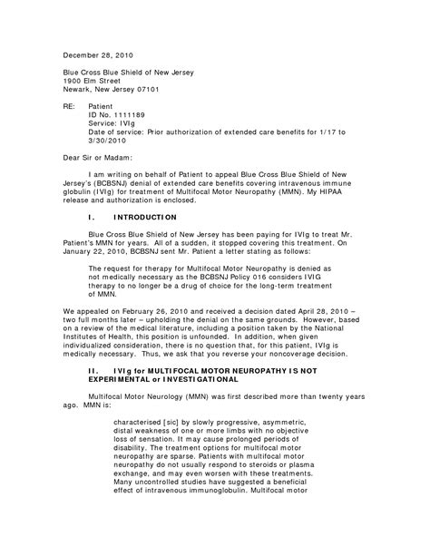 Disability Appeal Letter Example Letter Samples Templ