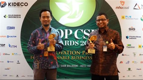 Nusantara Regas Raih Dua Penghargaan Di Top Csr Award 2023 Berita