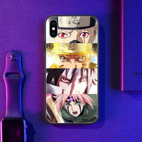 Aot final season led anime light (attack on titan). Anime Naruto Team 7 LED Phone Case For Samsung - Anylol