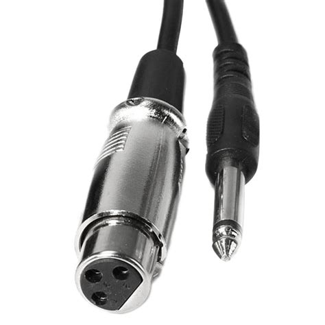 Xlr 3p Female Jack To 14 63mm Stereo Male Plug Microphone Mic Cable 1~10m Ebay