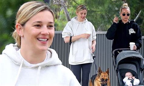 Jasmine Yarbrough Enjoys A Morning Walk With Her Sister Jade And