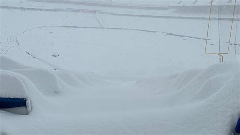 Gallery Buffalos Bills Highmark Stadium Covered In Snow