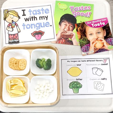 Five Senses Activities Sense Of Taste Science Lesson For Preschoolers Play To Learn Preschool
