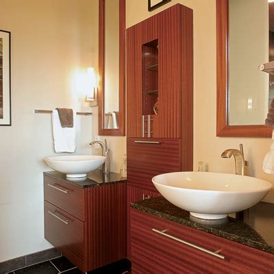 Small baths can be changed radically while keeping the same footprint. 7 Small Bathroom Layouts - Fine Homebuilding