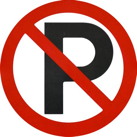 Gambar No Parking Clipart Best