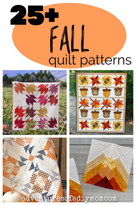25 Fall Quilt Patterns Adventures Of A Diy Mom