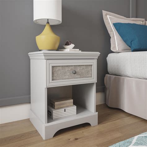 Get 5% in rewards with club o! Ameriwood Furniture | Stone River Nightstand with Fabric ...
