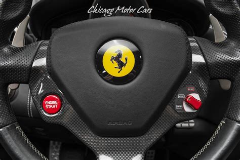 Used 2014 Ferrari California Convertible Carbon Fiber Steering Wheel