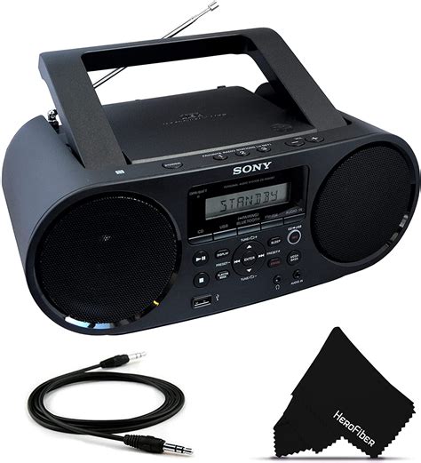 Sony Bluetooth Nfc Cd Player Mp3 Boombox Combo Portable Mega Bass