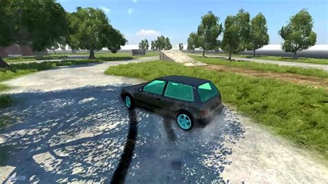 Beamng Drive Drifting On Drift Track Terrain Gameplay Hd 1080p Youtube