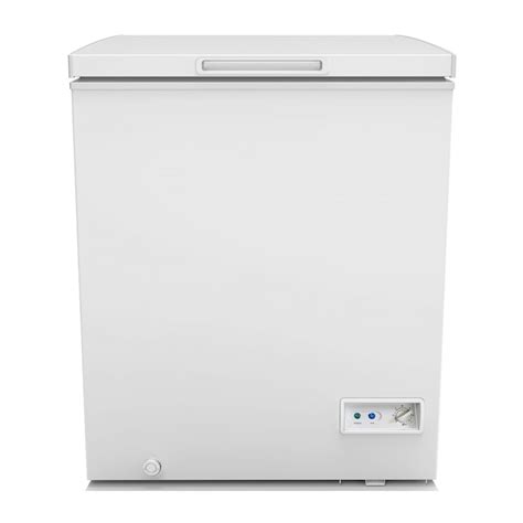 avanti 5 cu ft garage ready manual defrost chest freezer white in the chest freezers