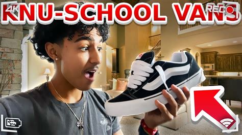Vans KNU SKOOL In Depth Review On Feet Try On YouTube