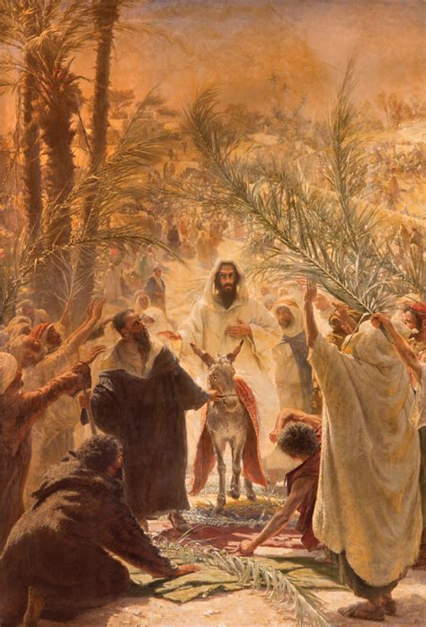 Palm Sunday Painting At Explore Collection Of Palm