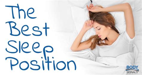 The Best Sleep Position Rupert Chiropractic