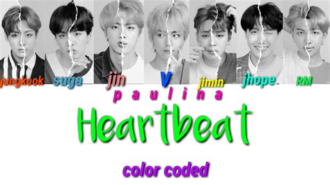 Bts방탄소년단 Heartbeat Color Coded Lyrics Engromhan Youtube