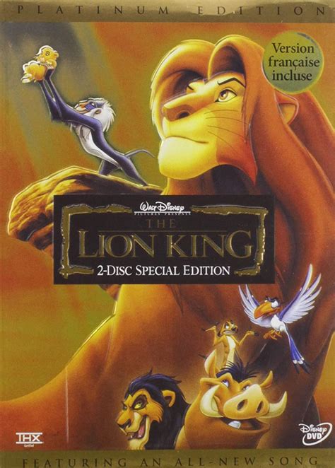 The Lion King 2 Disc Special Platinum Edition Bilingual Amazonca