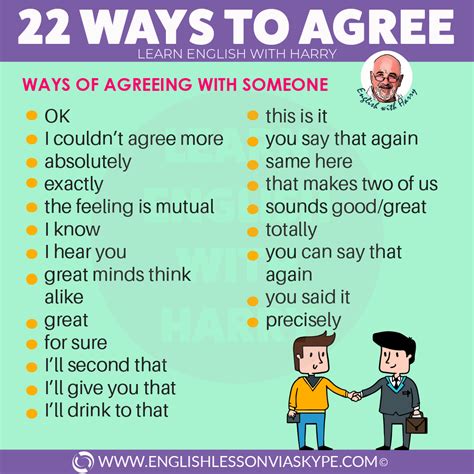 How To Agree And Disagree In English Learn English With Harry 👴