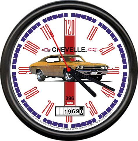 Licensed 1969 Chevelle Gold Muscle Car Chevrolet General Etsy