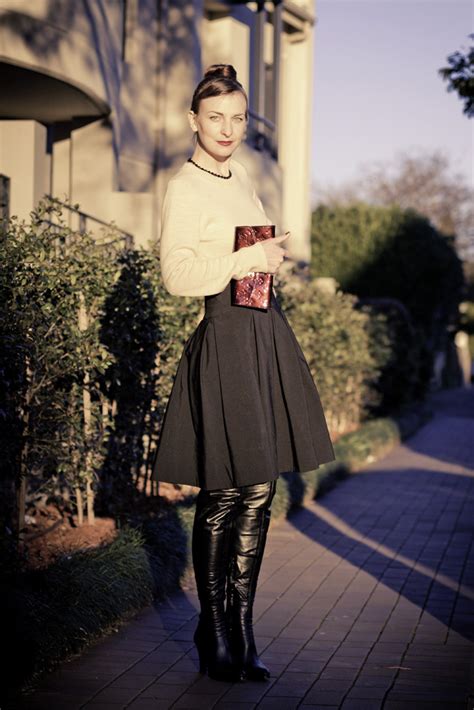 The dirt on her white boots falls off in clumps. CrashingRED Ladylike - CrashingRED
