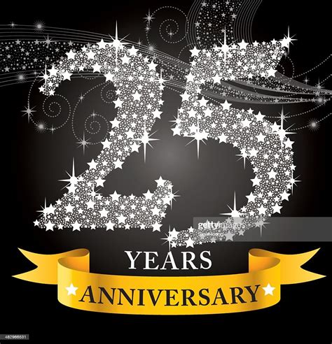 25th Anniversary High Res Vector Graphic Getty Images