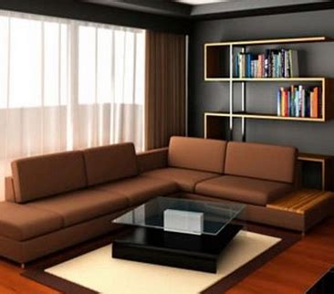 interior rumah minimalis konsep coklat interior rumah sederhana