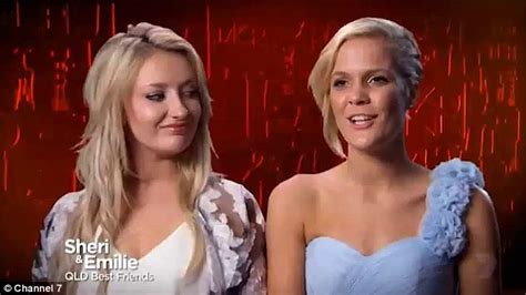 Blonde Butchers Nikki And Katie Get The Chop On My Kitchen Rules Daily Mail Online