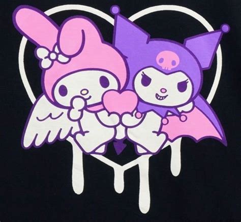 Matching Kuromi X My Melody Pfp In Anime Matching Images