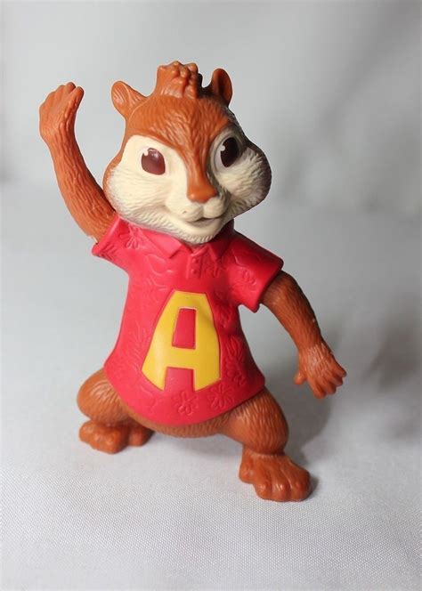 Alvin And The Chipmunks Toy Figure Mcdonalds Happy Meal 2011 Alvin
