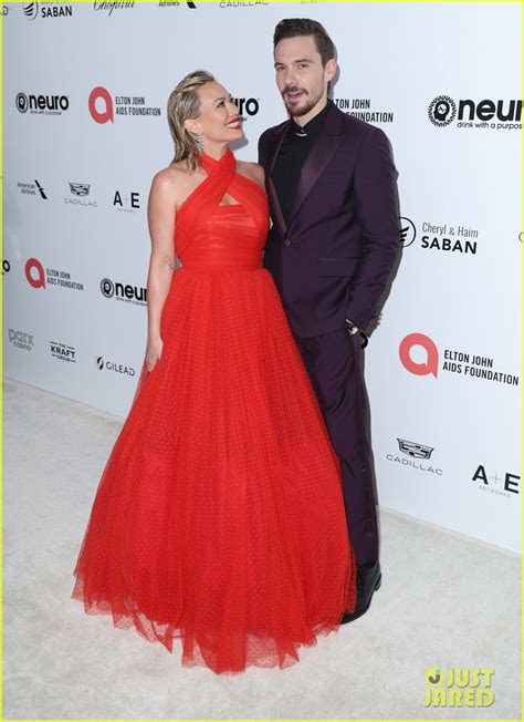 Hilary Duff And Husband Matthew Koma Make It Date Night At Elton Johns Oscars Party 2023 Photo