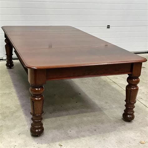 Victorian Mahogany Extending Dining Table Antique Dining Tables
