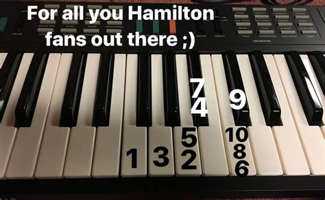 Hamiltonmusical Hamiltonthemusical Pianokeys Piano Pianomusic