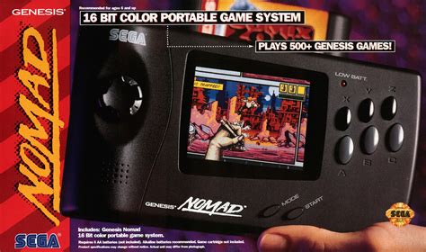 Sega Nomad Handheld Gaming System