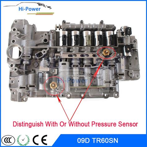 09d Tr60sn Tr60 Sn Auto Transmission Gearbox Valve Body Distinguish
