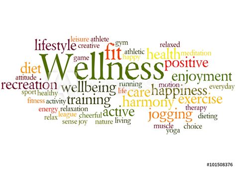 Wellness Words Be Well Health And Fitness