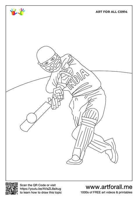 Share 131 Easy Cricket Drawing Best Vn