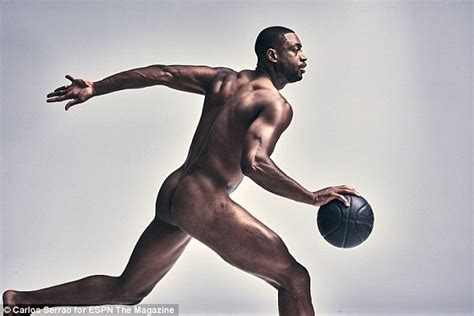 Dwyane Wade Naked For ESPN Magazine Front Cover And Admits Getting