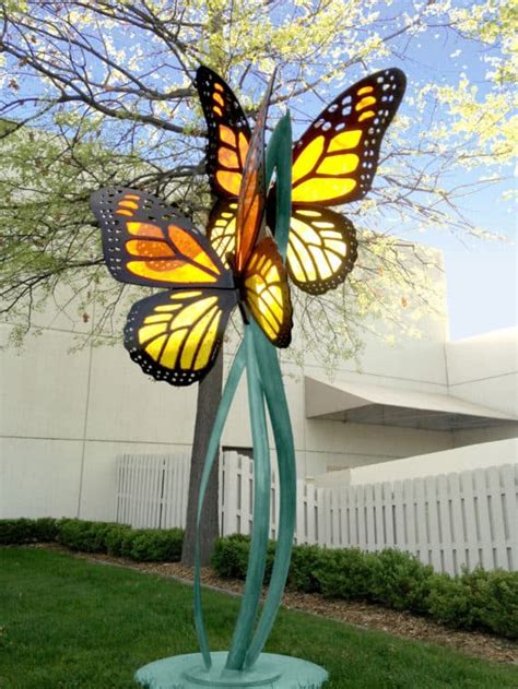 Butterfly Sculptures Acrylic Butterfly Sculptures Placzek Studios