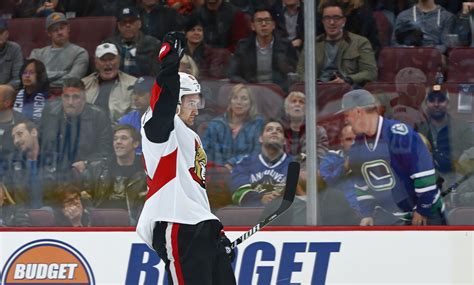 Ottawa Senators Get First Win Of The Season In Victory Over Vancouver