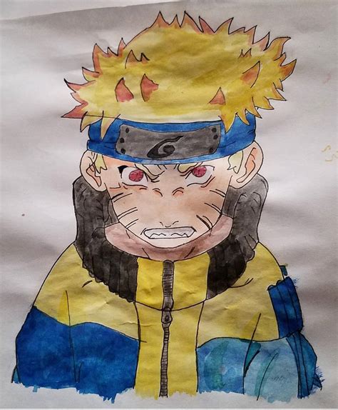 Naruto With Watercolors By Nitinrajput90 On Deviantart