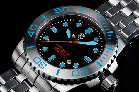 Oceanictime Deep Blue Watches Diver Pro 1000 Automatic