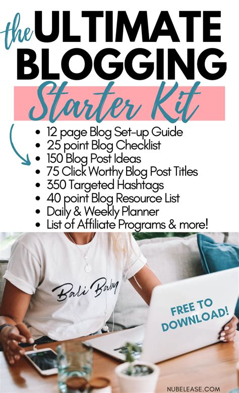The Ultimate Blogging Starter Kit Updated For Blogging Ebook