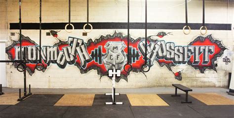 Mural Gym Decor Graffiti Murals