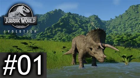 Willkommen In Meinem Dinosaurierpark 🛠lets Play Jurassic World Evolution 01 Deutsch Youtube