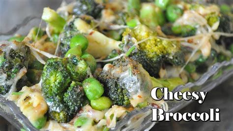 Broccoli Florets Cooked With Cheese A Quick Yummy Recipe Youtube
