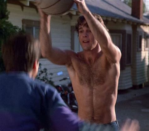 Shirtless Actors Lee Montgomery Shirtless Playing Basketball